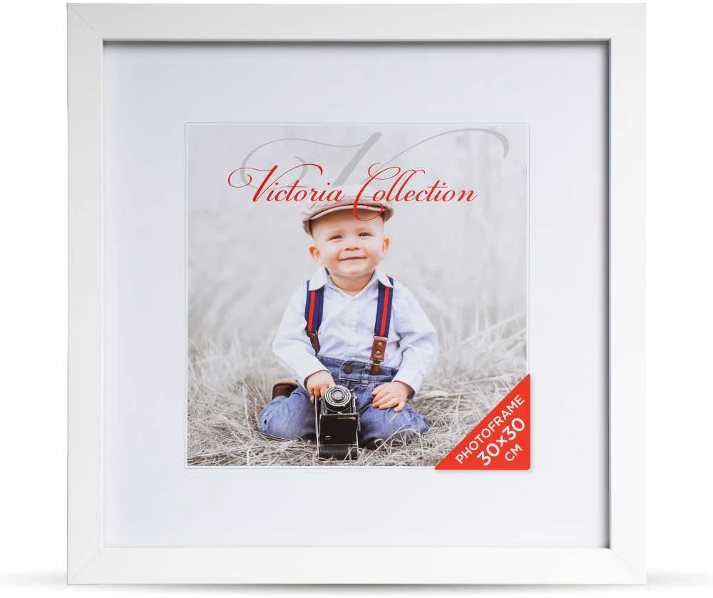 Victoria Collection Nuotraukų rėmelis Cubo 30x30, baltas (VF2274)