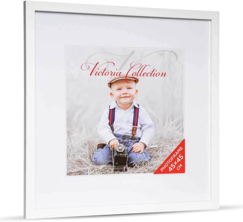 Victoria Collection Nuotraukų rėmelis Cubo 45x45, baltas (VF2274)