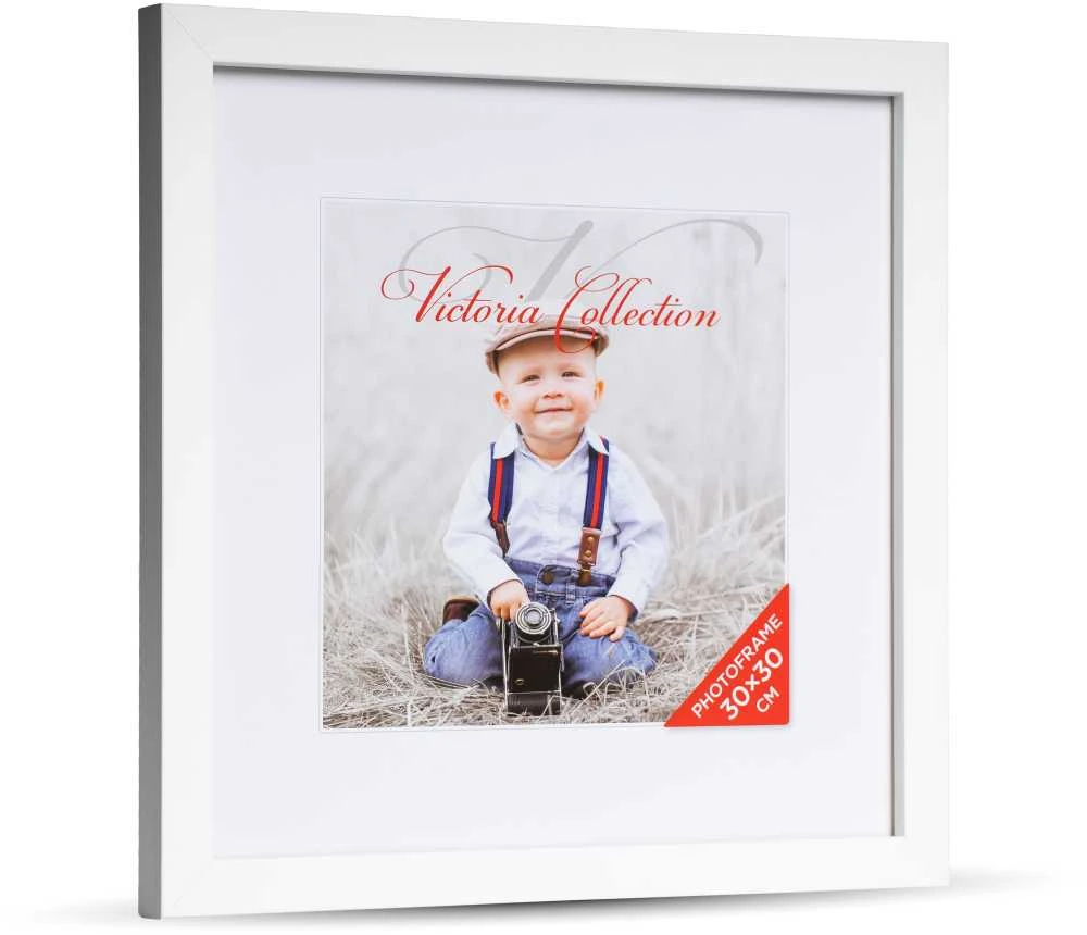 Victoria Collection Nuotraukų rėmelis Cubo 30x30, baltas (VF2274)
