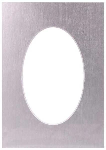 Nuotraukų rėmelis Victoria Collection Paspartu 15x21, platininis ovalas