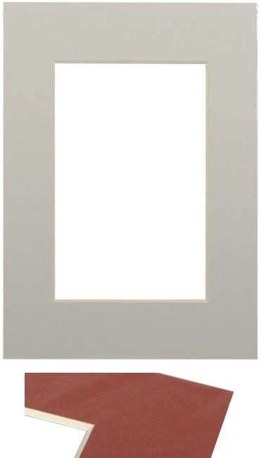 Nuotraukų rėmelis Victoria Collection Paspartu 30x40, šviesiai pilka