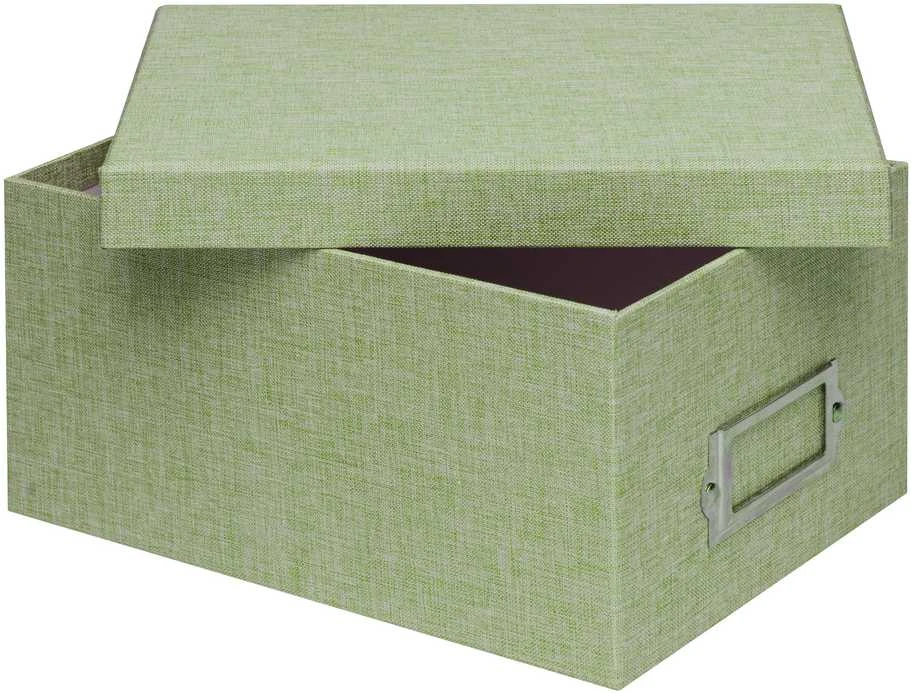 Nuotraukų rėmelis Victoria Collection Nuotraukų dėžutė 10x15/700 drobė, žalia