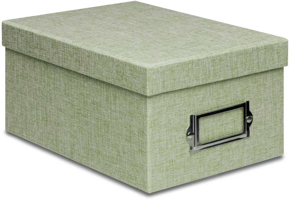 Nuotraukų rėmelis Victoria Collection Nuotraukų dėžutė 10x15/700 drobė, žalia