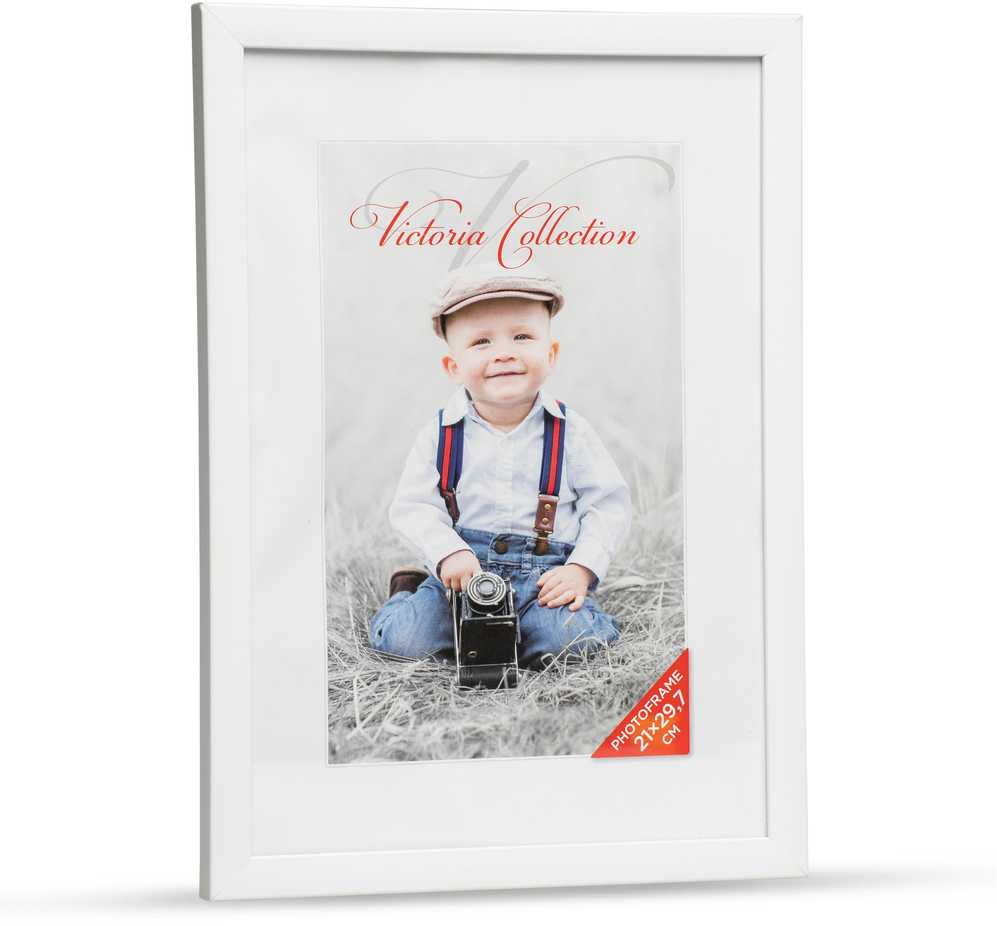 Nuotraukų rėmelis Victoria Collection Photo frame Action 1 21x29,7 (A4), baltas