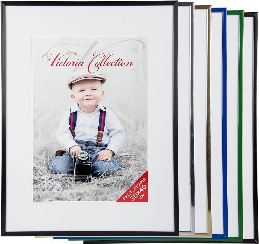 Victoria Collection Nuotraukų rėmelis Aliuminis 30x40, pilkas