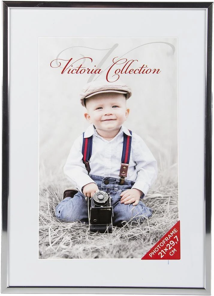 Nuotraukų rėmelis Victoria Collection Photo frame Aliuminio 21x29,7cm (A4), sidabrinis | Sourcing