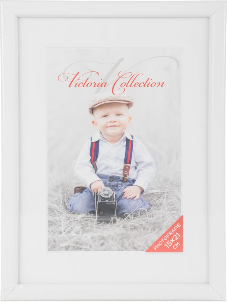 Victoria Collection Nuotraukų rėmelis Aura 15x21, baltas