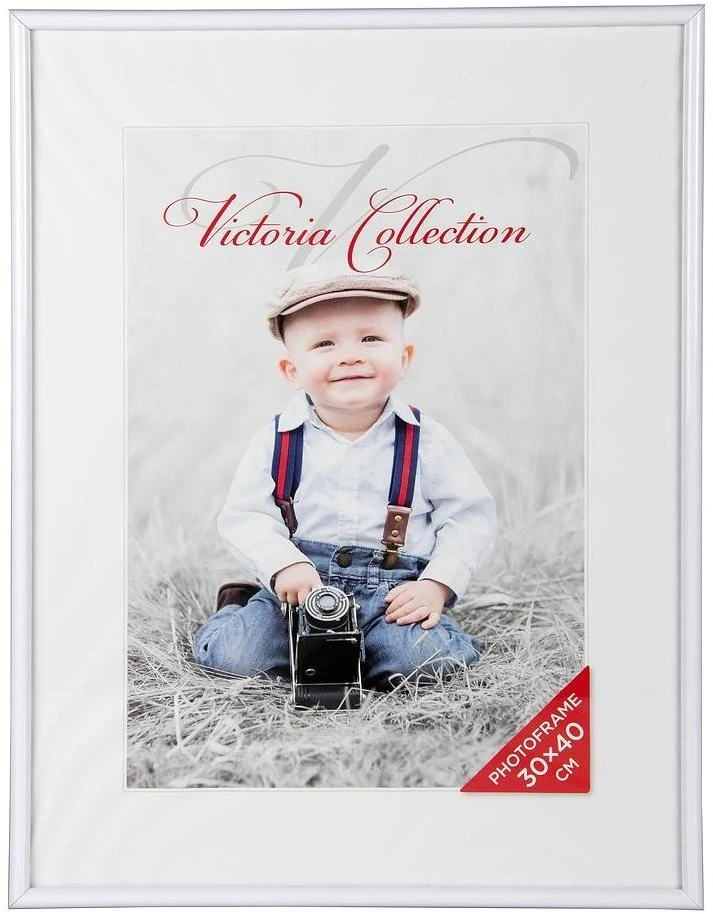 Victoria Collection Nuotraukų rėmelis Future 30x40, baltas