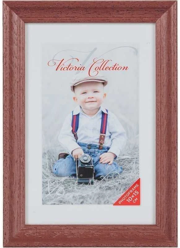 Victoria Collection nuotraukų rėmelis Memory 10x15, raudonmedžio spalvos