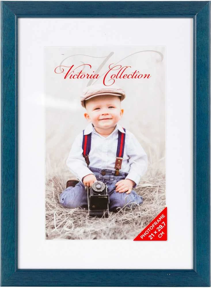 Victoria Collection Nuotraukų rėmelis Natura 21x29,7, mėlynas