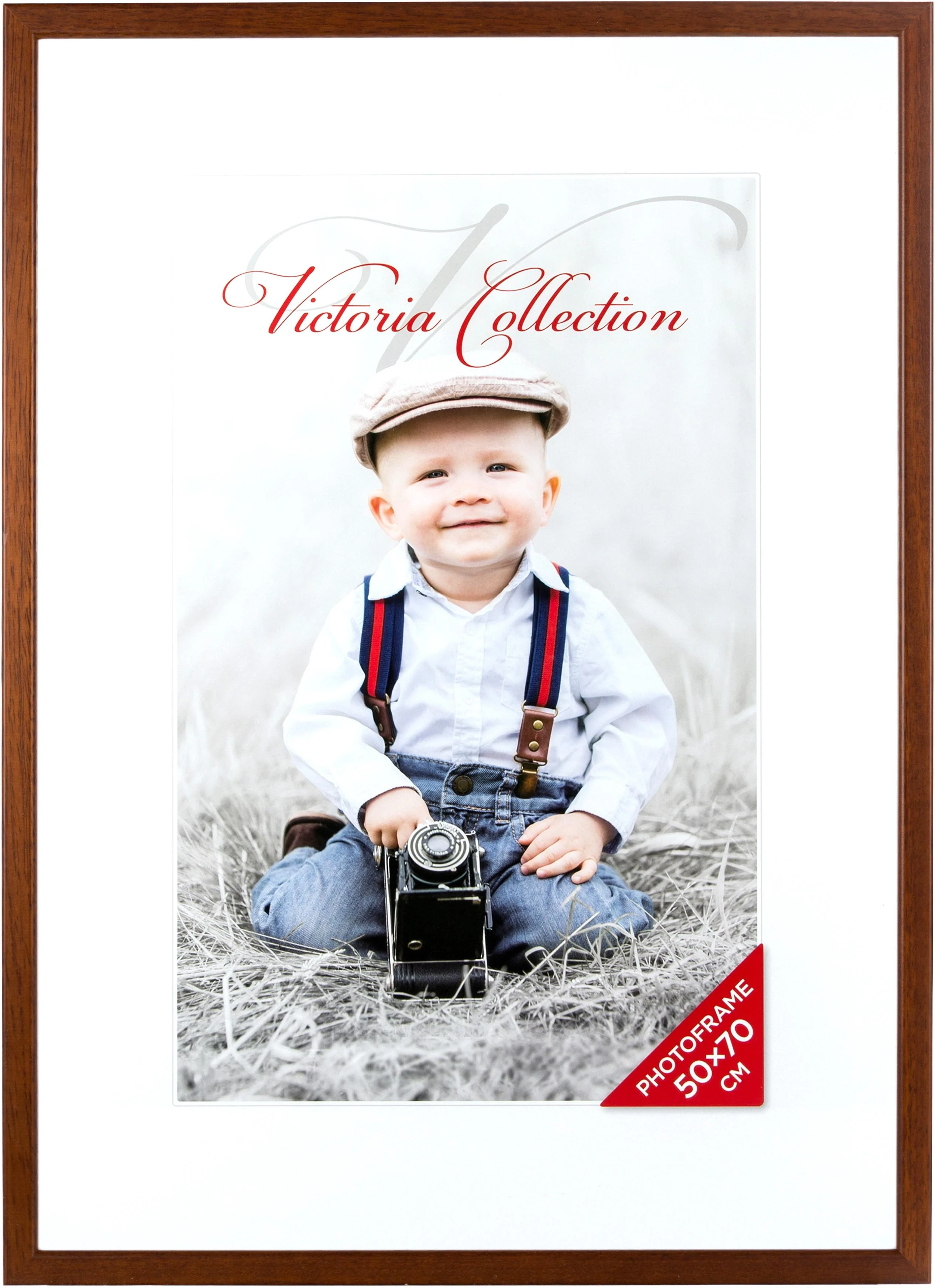 Victoria Collection Nuotraukų rėmelis Natura 50x70, ruda (VI2536)