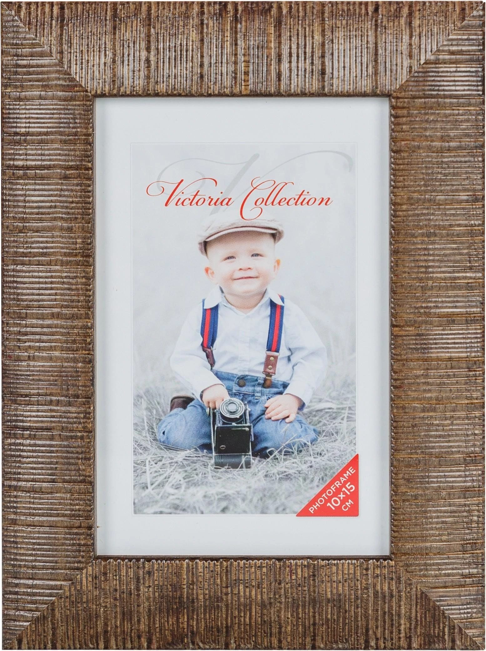 Victoria Collection Nuotraukų rėmelis smėlio 10x15, tamsiai rudas (VI2452)