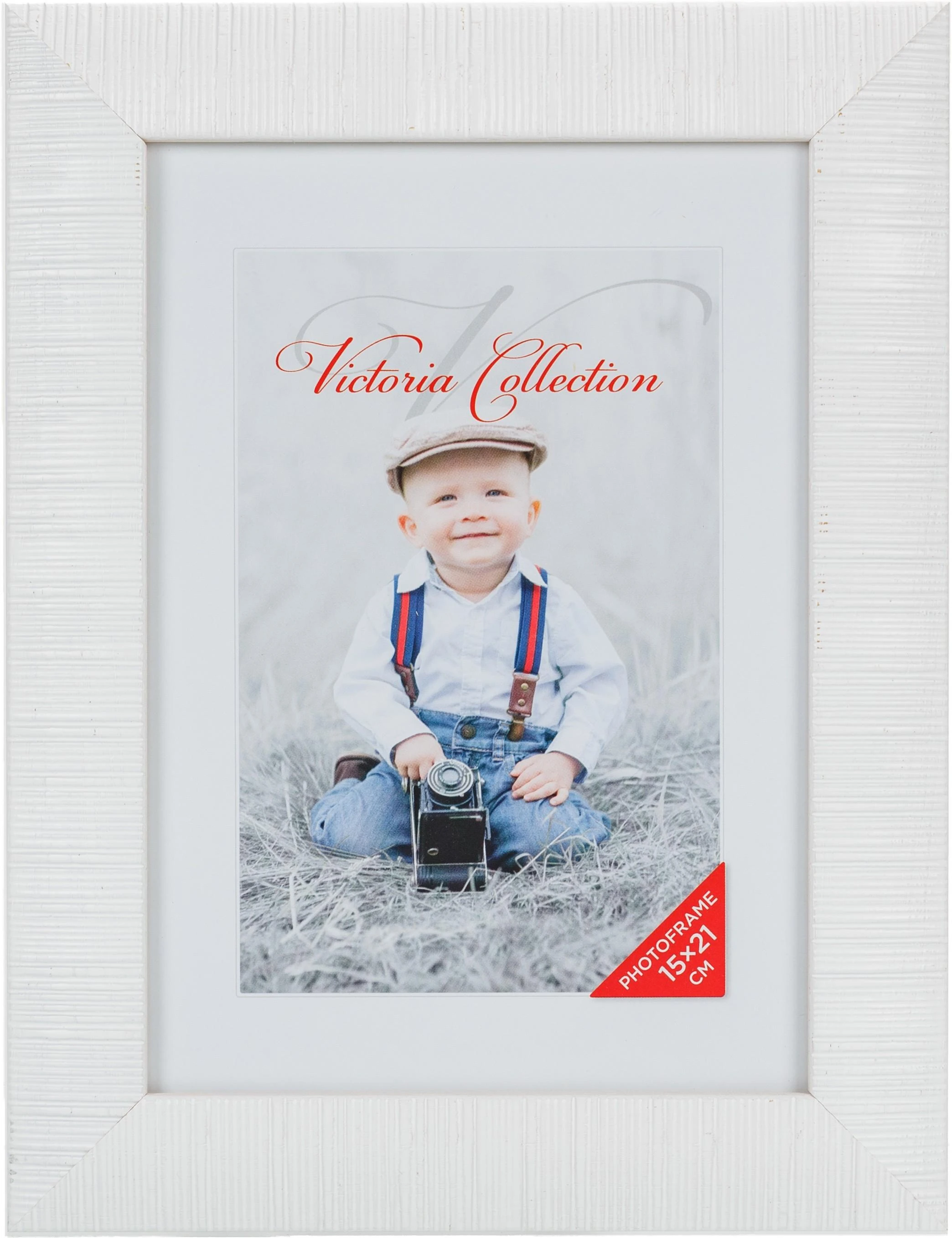 Victoria Collection Nuotraukų rėmelis Smėlis 15x21, baltas (VI2451)