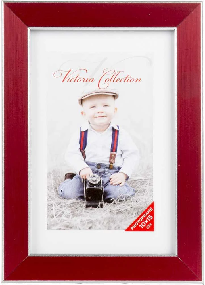 Victoria Collection Nuotraukų rėmelis Titan 10x15, raudonas (VF3427)