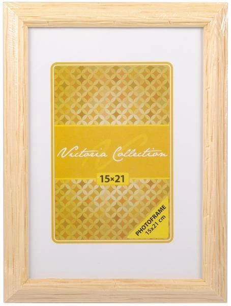 Victoria Collection Nuotraukų rėmelis Velvet 15x21, natūralus (VI2565)