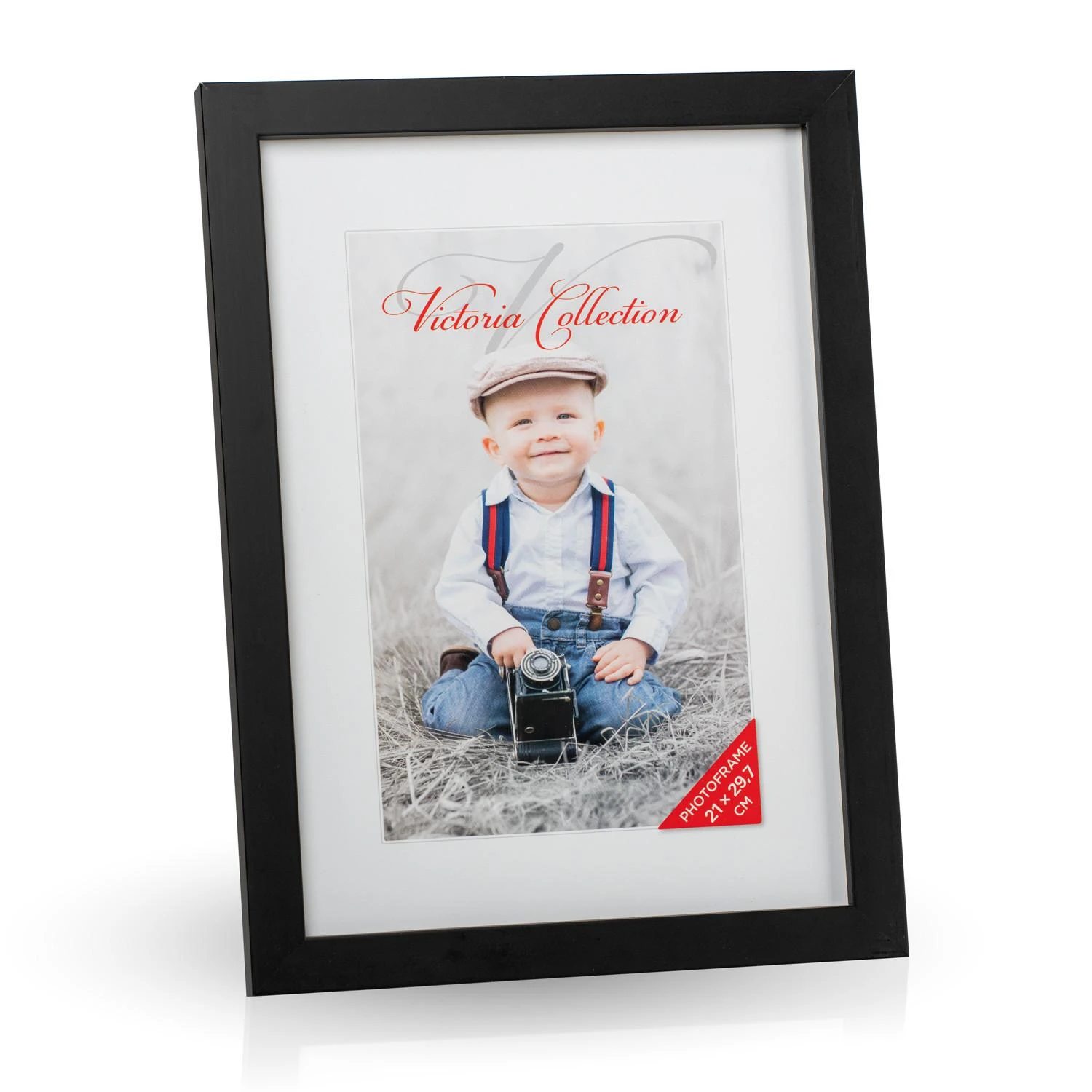 Victoria Collection Cubo nuotraukų rėmelis 21x29,7, juodas
