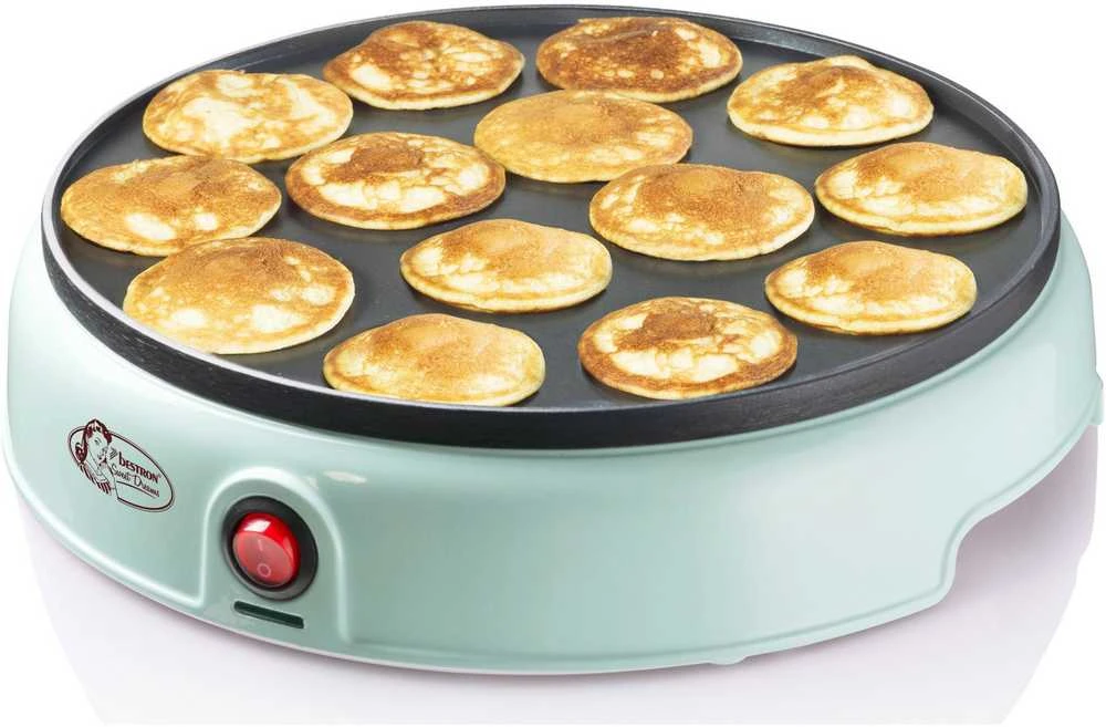 Virtuvinės svarstyklės Bestron Bestron krepų gaminimo aparatas, skirtas olandų poffertjes APFM700SDM, 800 W