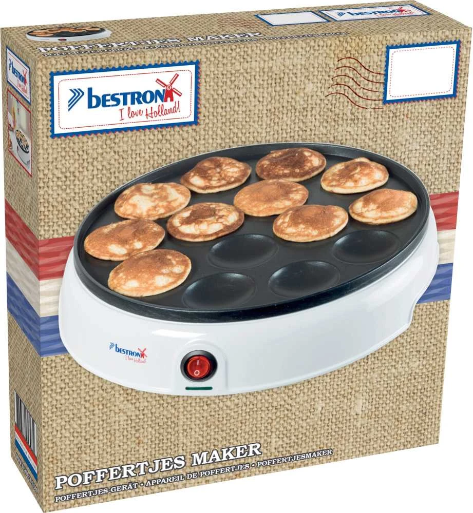 Vaflinė Bestron Poffertjes Maker APFM700W (baltas / juodas)