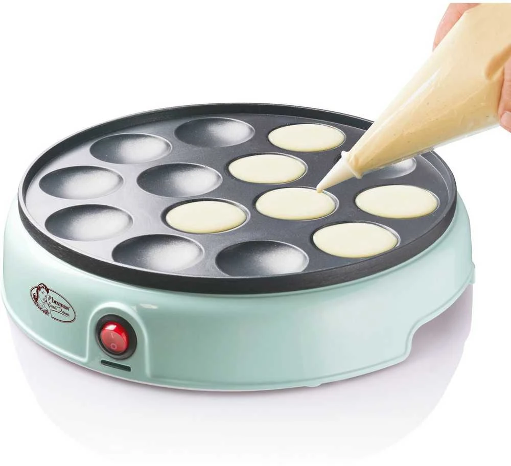 Virtuvinės svarstyklės Bestron Bestron krepų gaminimo aparatas, skirtas olandų poffertjes APFM700SDM, 800 W