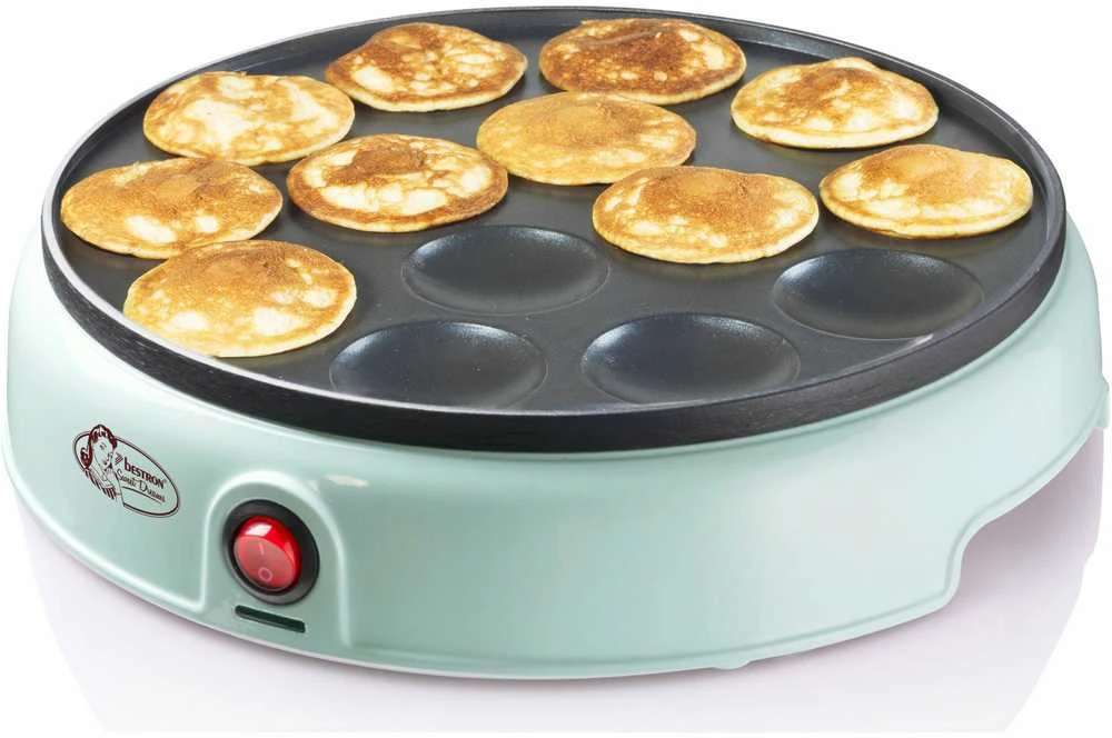Virtuvinės svarstyklės Bestron Bestron krepų gaminimo aparatas, skirtas olandų poffertjes APFM700SDM, 800 W
