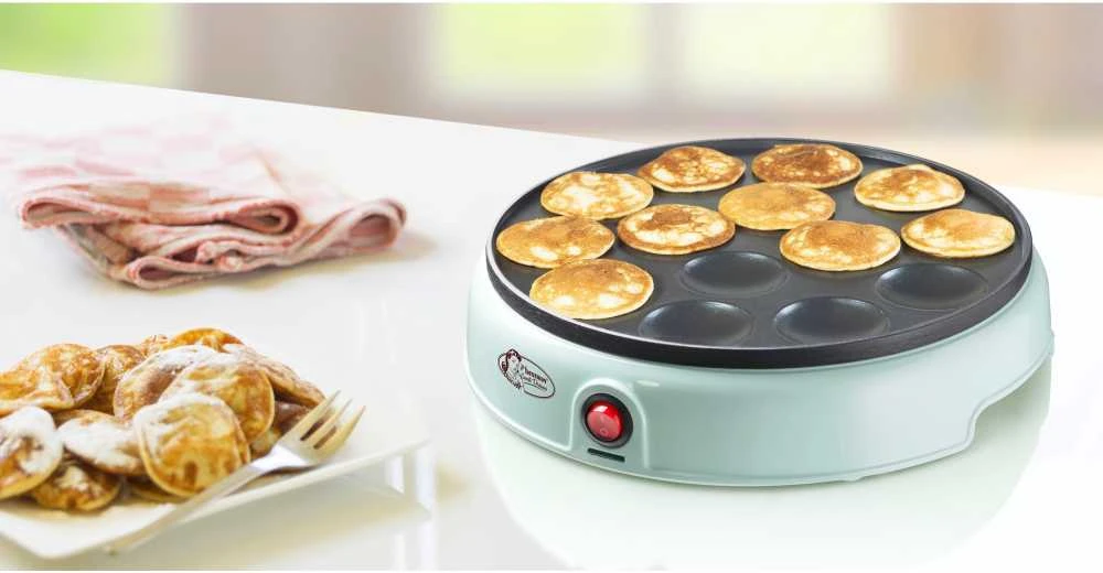 Virtuvinės svarstyklės Bestron Bestron krepų gaminimo aparatas, skirtas olandų poffertjes APFM700SDM, 800 W