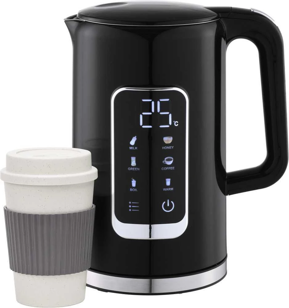 Virtuvinės svarstyklės Virdulys Platinet PEKR723B kubek 450 ml Baltas