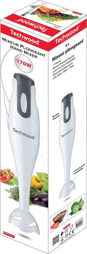 Virtuvinės svarstyklės „Techwood“ rankinis trintuvas TMP-0171 170 W