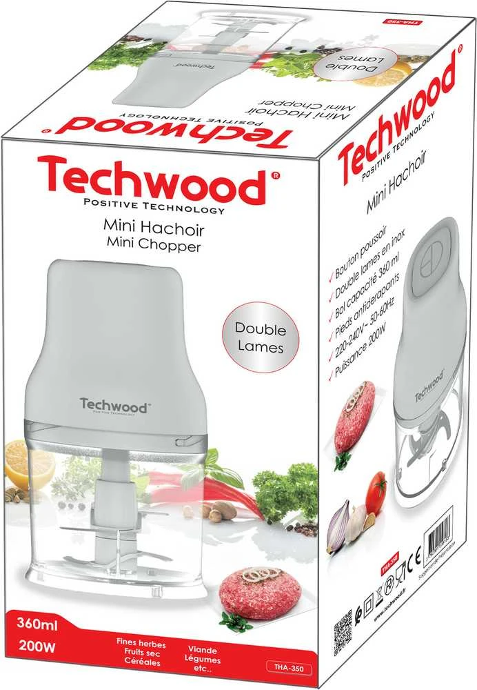 Virtuvinės svarstyklės Techwood mėsmalė Mini THA-350