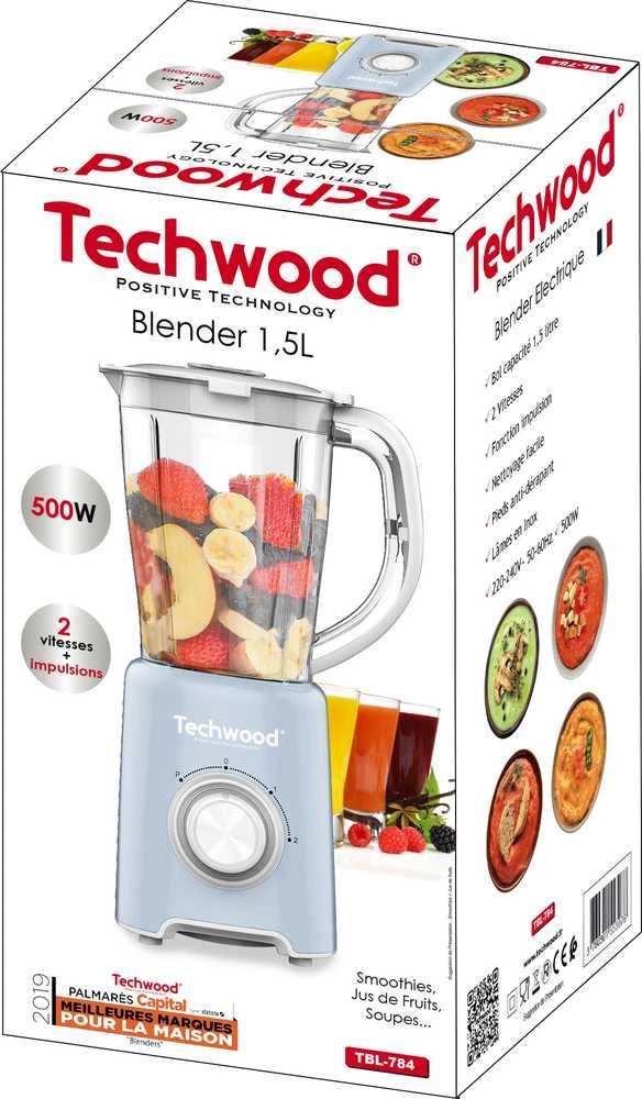 Virtuvinės svarstyklės Techwood plakiklis TBL-7854