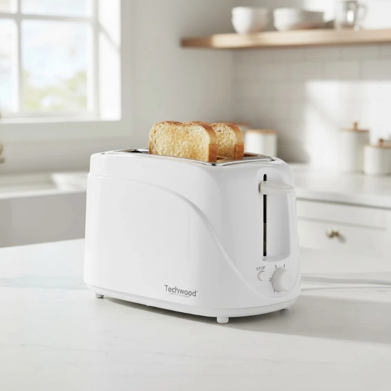 Virtuvinės svarstyklės Techwood roaster TGP-222, baltas
