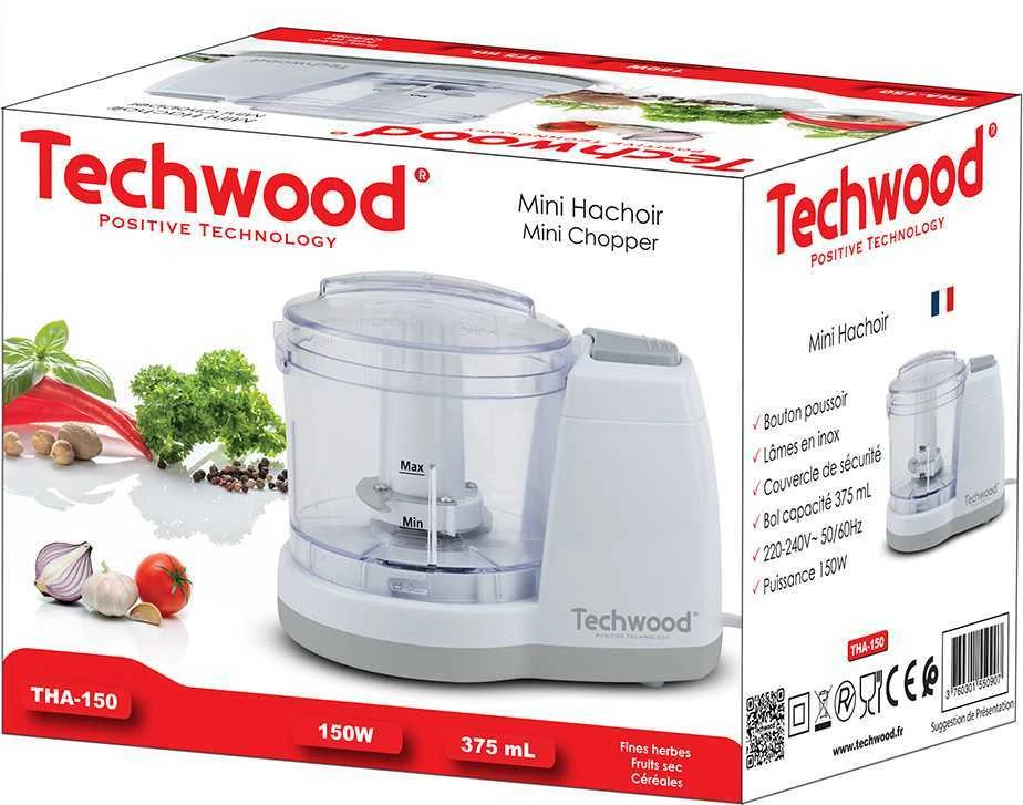 Virtuvinės svarstyklės Techwood smulkintuvas Mini THA-150