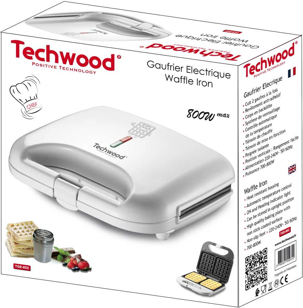 Virtuvinės svarstyklės Techwood vaflinė TGE-852
