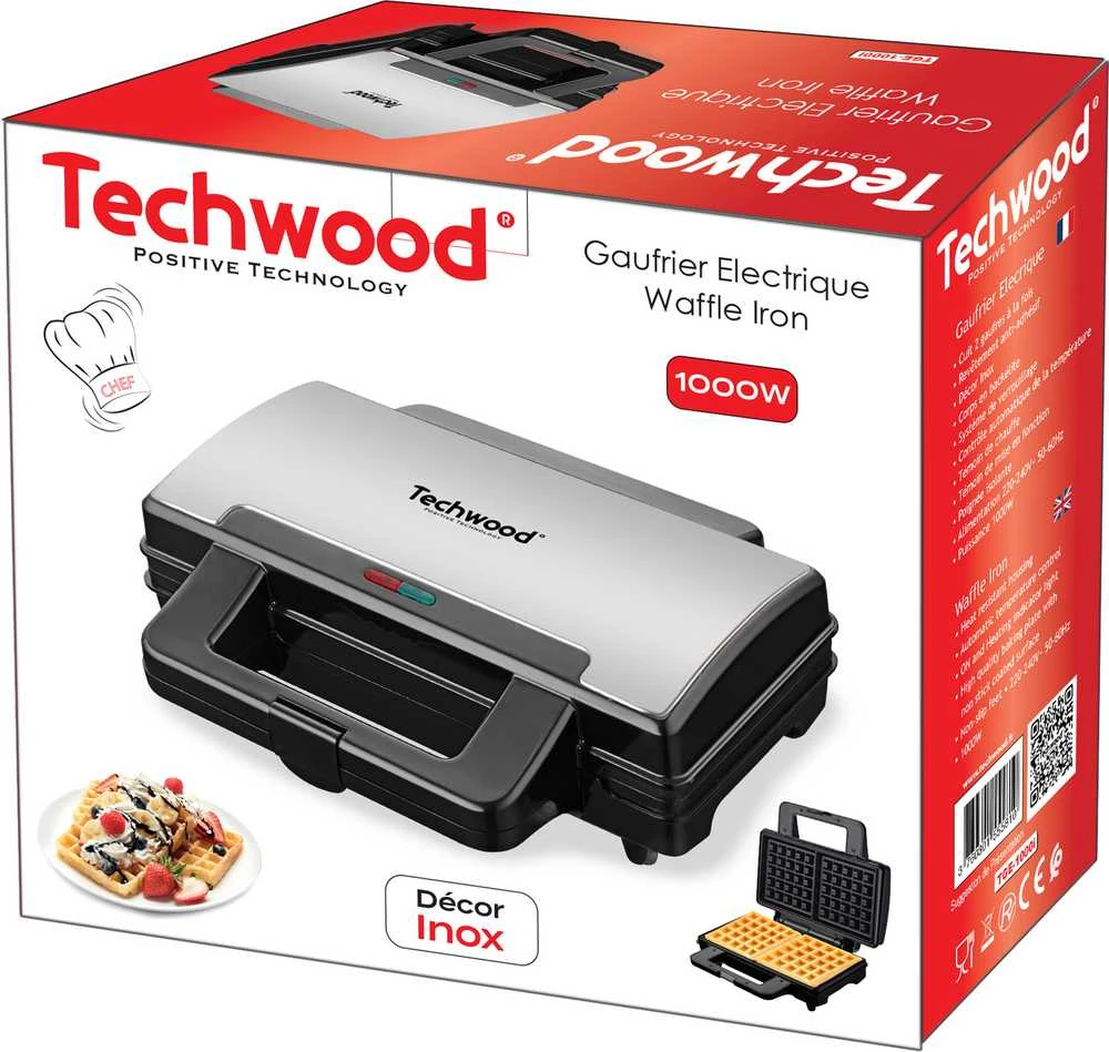 Virtuvinės svarstyklės Techwood vaflinė TGE-1000i
