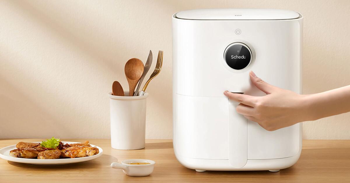 Gruzdintuvė Xiaomi Mi Smart Air Fryer Power 1500 W, Talpa 3.5 l, Balta