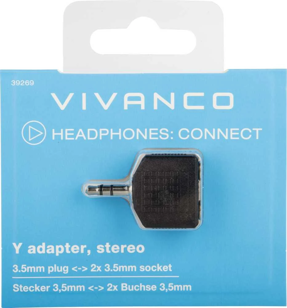 „Vivanco“ adapteris 3,5 mm – 2x3,5 mm (39269)
