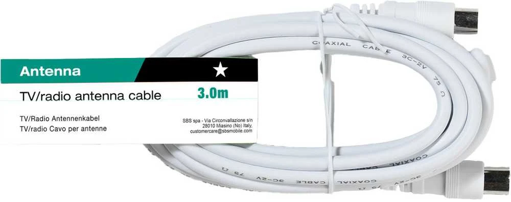 Vivanco antena cable PS 3m