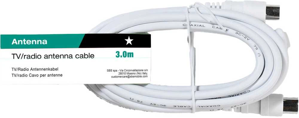 Vivanco antena cable PS 3m