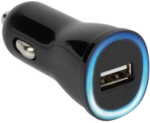 Vivanco car charger USB 2.1A, juodas (36256)