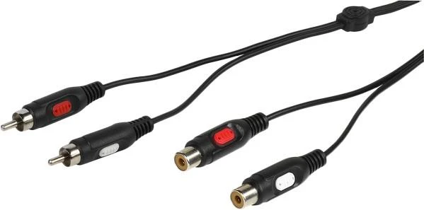 Vivanco kabelis 2xRCA - 2xRCA 2,5m (46018)