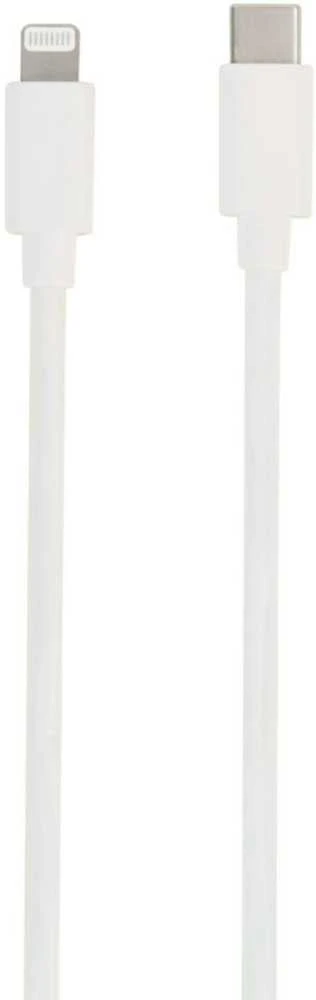 Vivanco kabelis Lightning - USB-C 15cm, baltas (62757)
