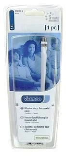 Vivanco kabelis SAT F-socket flat (44102)