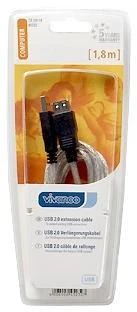 „Vivanco“ kabelis USB 2.0 AM-AF 1,8 m (45232)