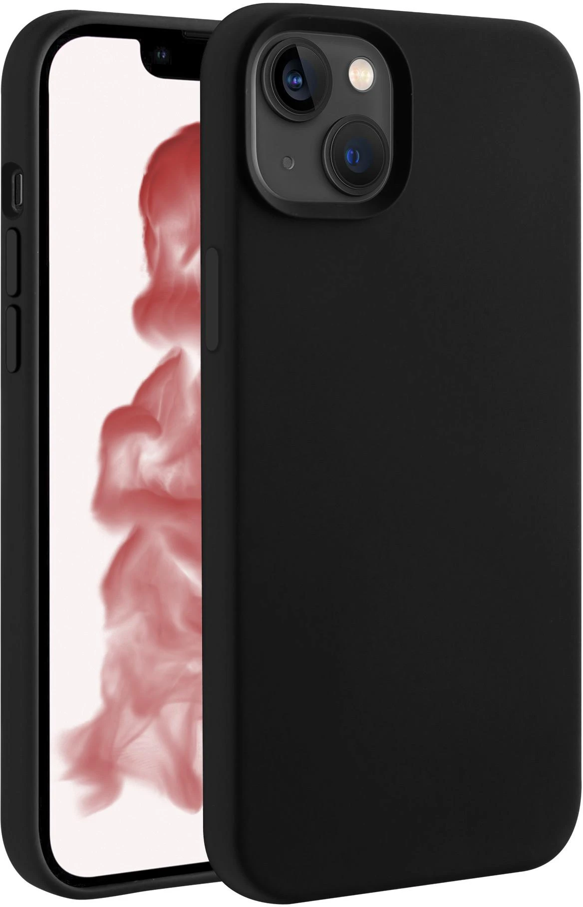Juodas Mag Hype dėklas iPhone 14 Plus su kameros išpjova
