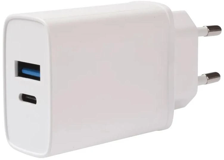 Vivanco 20W įkroviklis su USB-A ir USB-C jungtimis