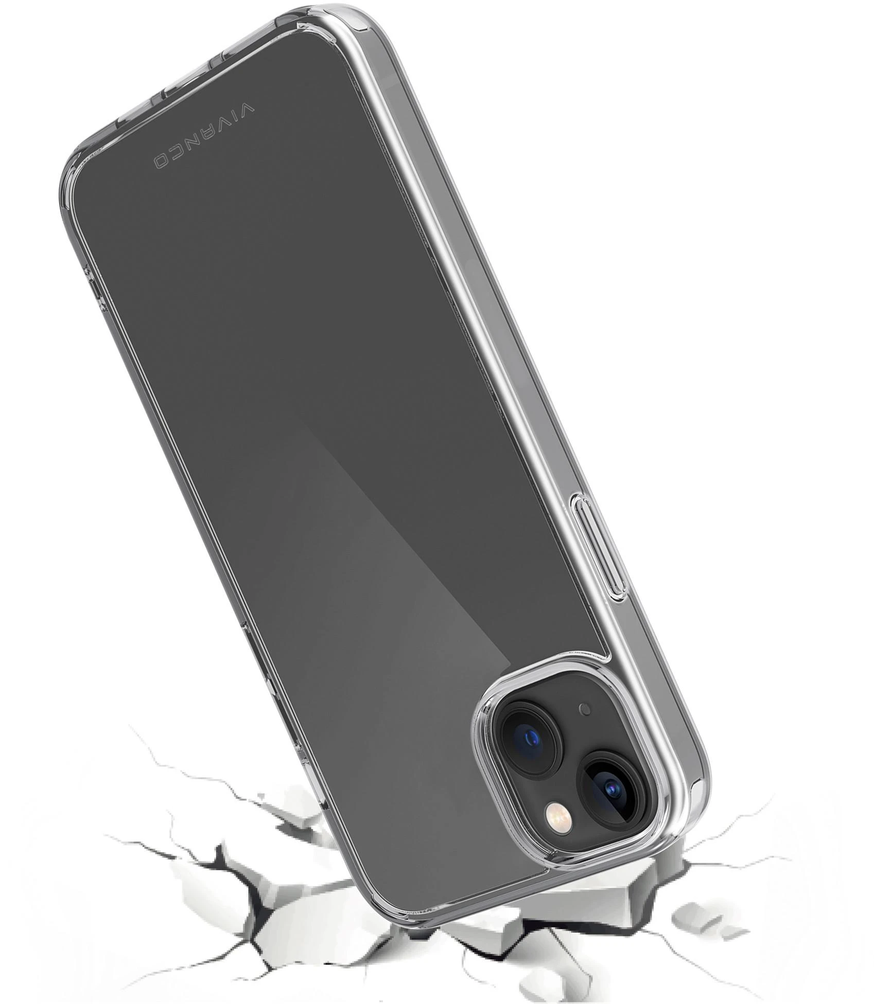 Vivanco dėklas Safe&Steady Anti Shock Apple iPhone 14 Plus, skaidrus (63488)