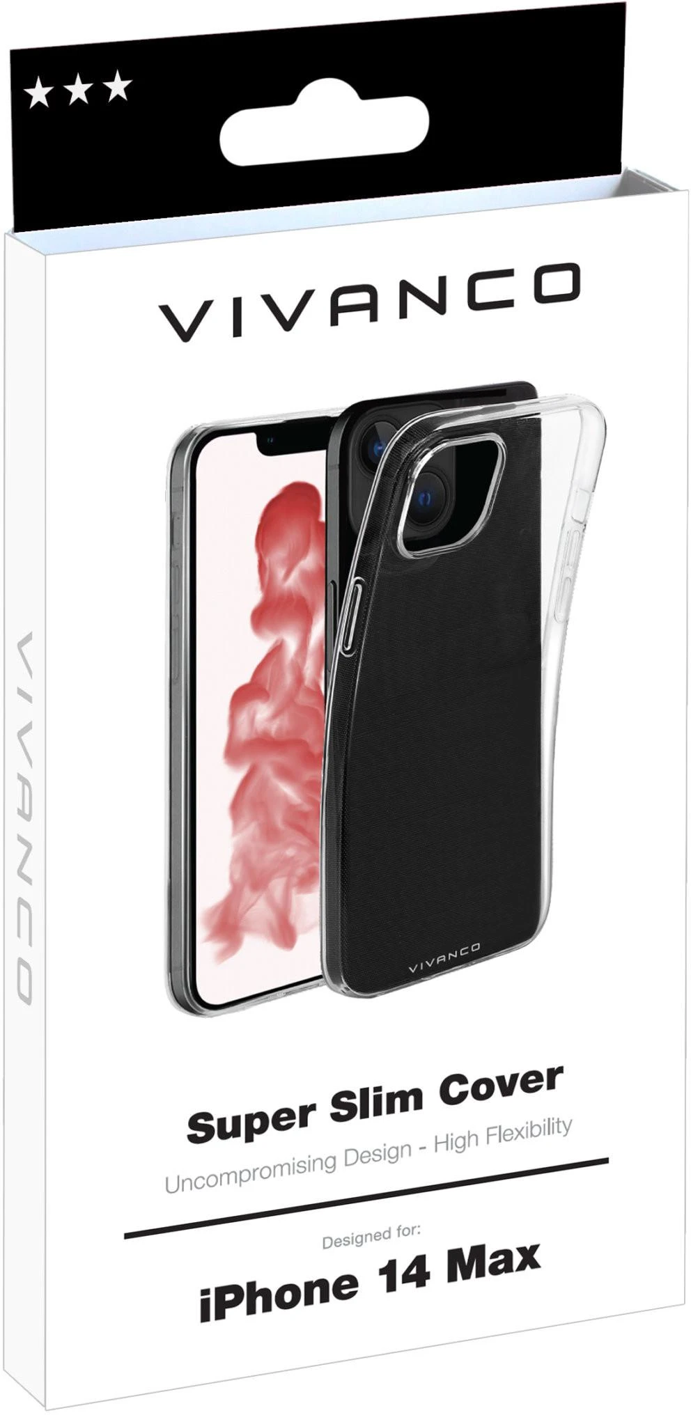 Vivanco dėklas Super Slim Apple iPhone 14 Plus, skaidrus (63489)