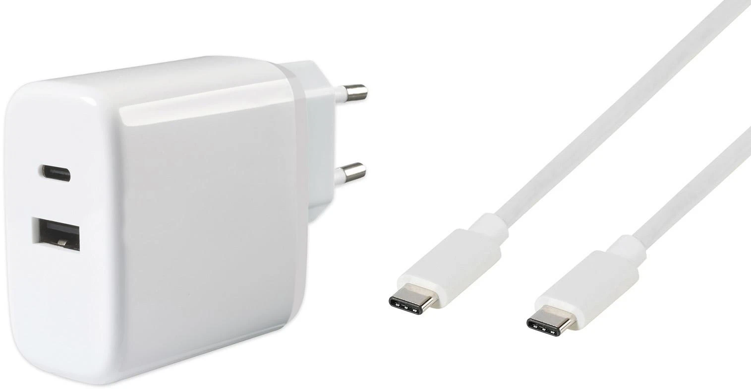 Vivanco įkroviklis USB-C – USB-A 65W 1m (62773)