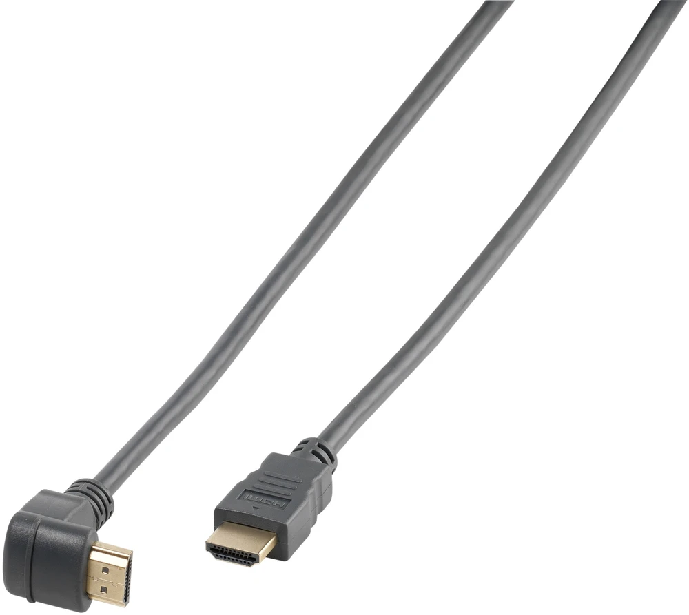Vivanco kabelis HDMI - HDMI 1,5 m kampinis