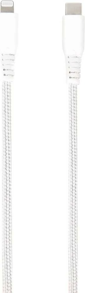 Vivanco kabelis Lightning - USB-C LongLife Data 1,5 m, baltas (61691)