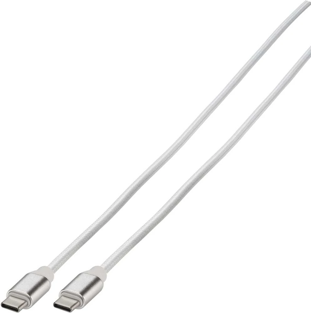 Vivanco USB-C laidas su metalinėmis jungtimis
